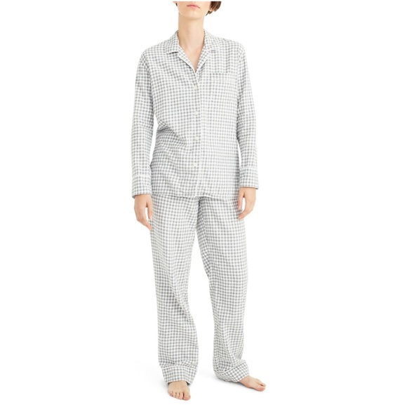 J. Crew || Vintage Gingham Flannel Pajamas - Picture 2 of 7